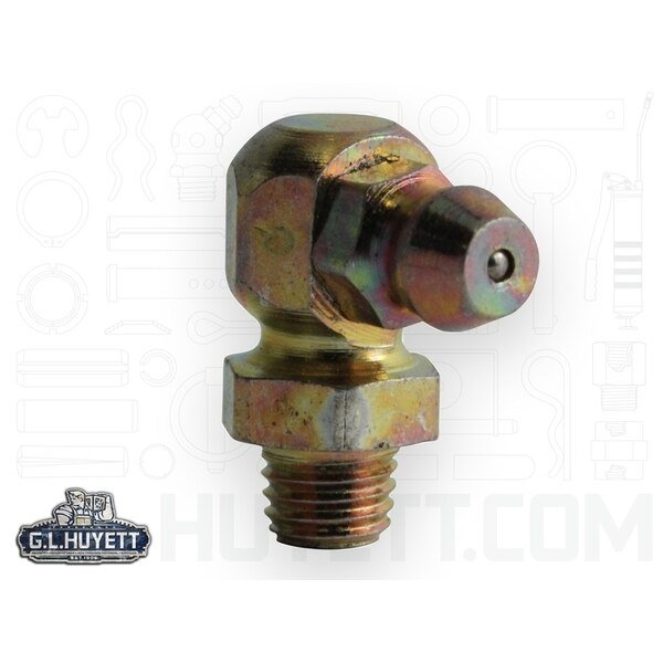 Thread Form Fitting 1/4-28 90D CS ZY, Heritage Industrial, Mfr#: H3054